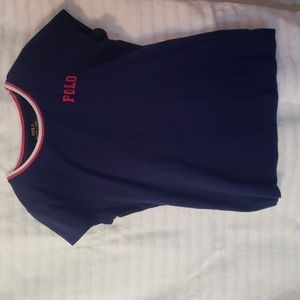 Royal Blue Girls Polo by Ralph Lauren TShirt